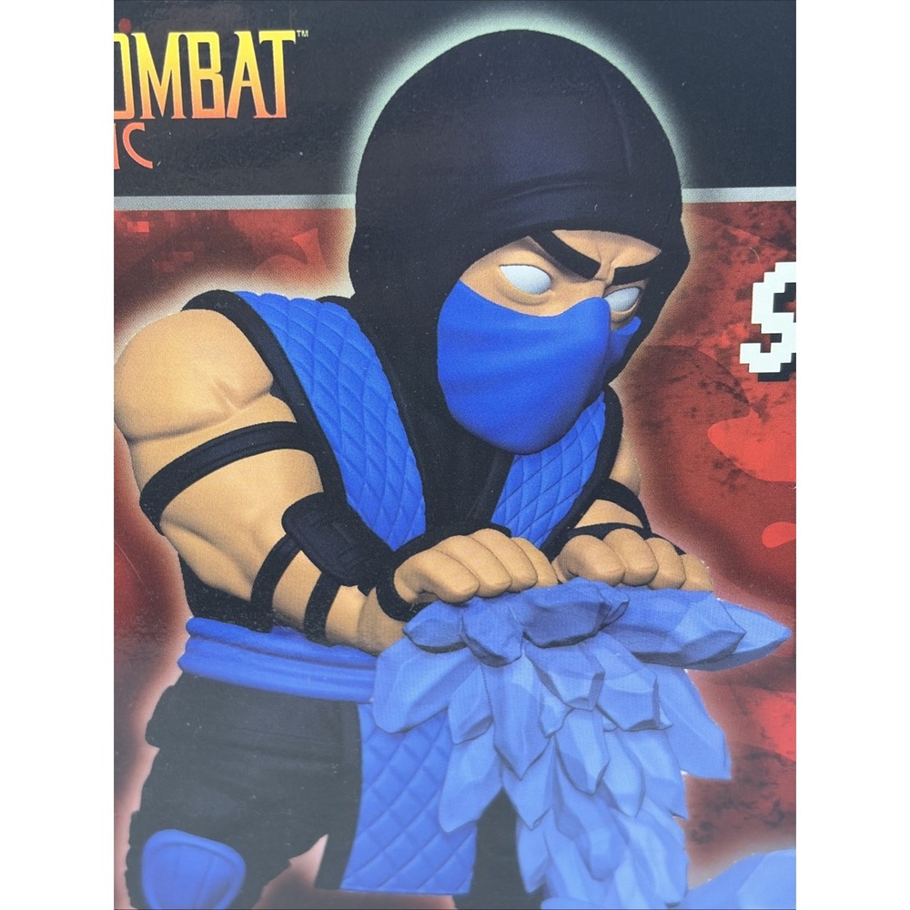 CultureFly Mortal Kombat Klassic Sub-Zero Corner Creature Vinyl Figure KOQ001AWM - Picture 8 of 8